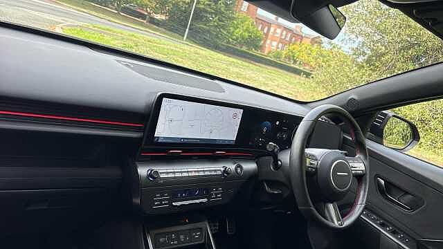 Hyundai KONA 1.6 Hybrid 129 N Line 5dr DCT Hybrid Hatchback Black