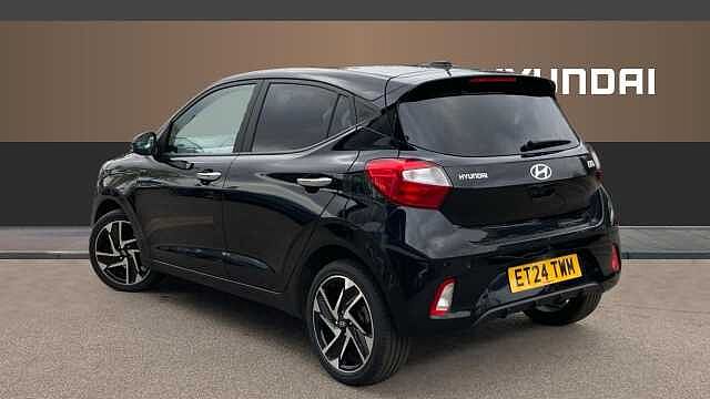 Hyundai I10 1.0 [63] Premium 5dr Auto [Nav] Petrol Hatchback Black