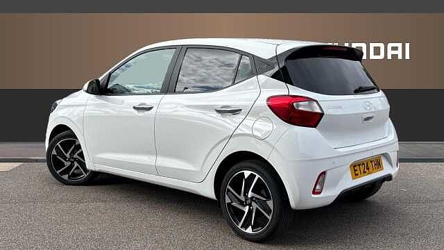 Hyundai I10 1.0 [63] Premium 5dr Auto [Nav] Petrol Hatchback White