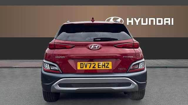 Hyundai KONA 1.6 GDi Hybrid Premium 5dr DCT Hybrid Hatchback Red
