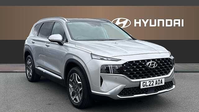 Hyundai SANTA FE 1.6 TGDi Hybrid Ultimate 5dr Auto Hybrid Estate Silver