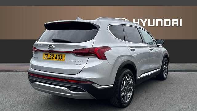 Hyundai SANTA FE 1.6 TGDi Hybrid Ultimate 5dr Auto Hybrid Estate Silver