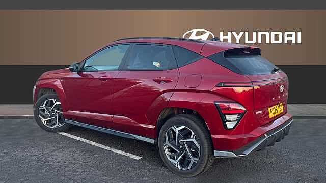Hyundai KONA 1.6T 138 N Line S 5dr DCT Petrol Hatchback Metallic - Ultimate Red