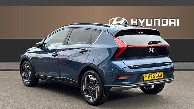 Hyundai BAYON 1.0 TGDi [90] Tech Line 5dr DCT Petrol Hatchback Vibrant Blue - Pearl
