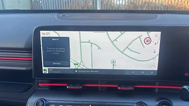 Hyundai KONA 1.6T 138 N Line 5dr Petrol Hatchback Black