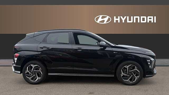 Hyundai KONA 1.6T 138 N Line 5dr Petrol Hatchback Black