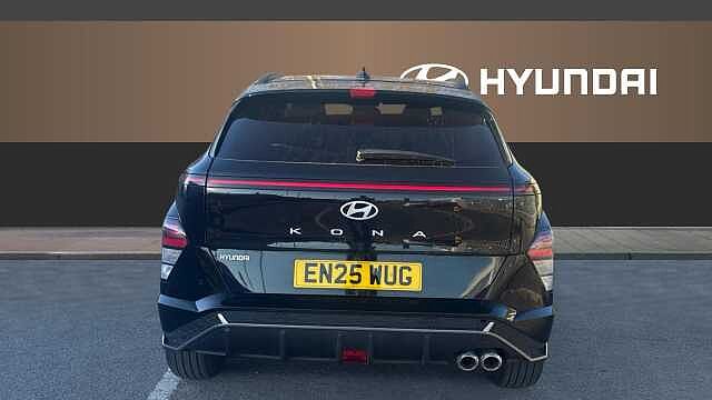 Hyundai KONA 1.6T 138 N Line 5dr Petrol Hatchback Black