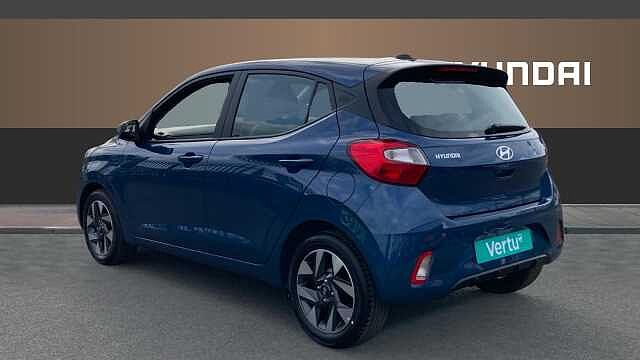 Hyundai I10 1.0 [63] Advance 5dr Auto [Nav] Petrol Hatchback Vibrant Blue - Pearl