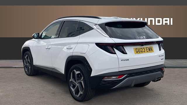 Hyundai TUCSON 1.6 TGDi Hybrid 230 Premium 5dr 2WD Auto Hybrid Estate White
