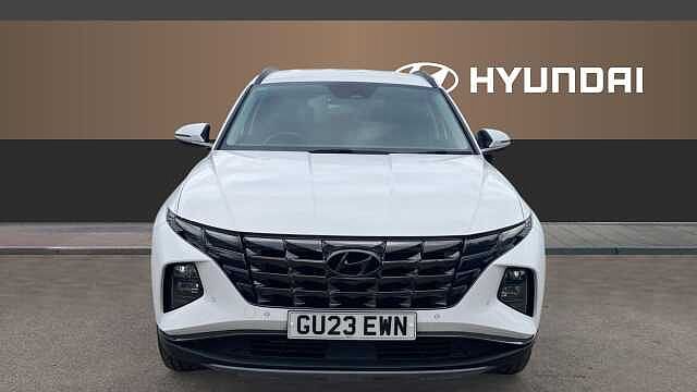 Hyundai TUCSON 1.6 TGDi Hybrid 230 Premium 5dr 2WD Auto Hybrid Estate White