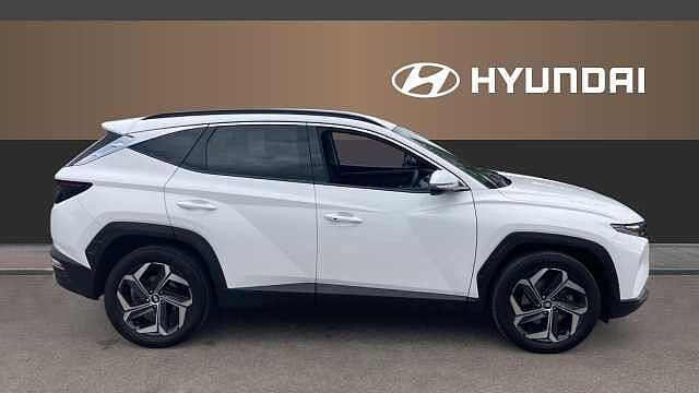 Hyundai TUCSON 1.6 TGDi Hybrid 230 Premium 5dr 2WD Auto Hybrid Estate White