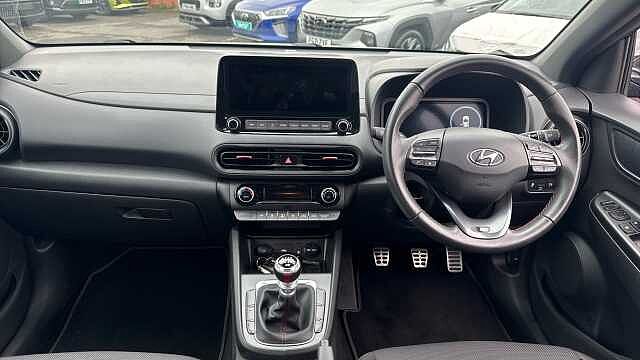 Hyundai KONA 1.0 TGDi 48V MHEV N Line 5dr Petrol Hatchback Black