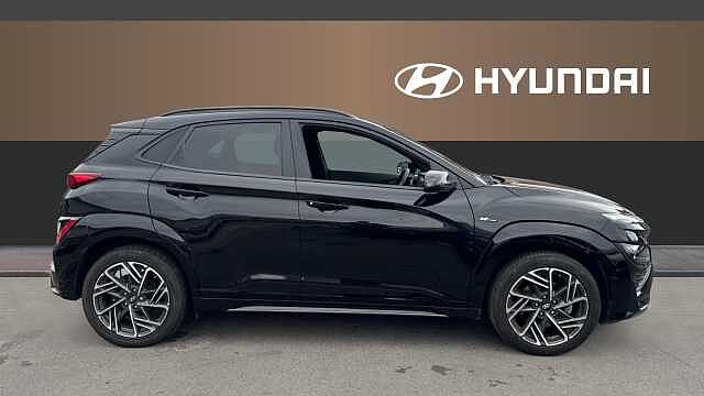 Hyundai KONA 1.0 TGDi 48V MHEV N Line 5dr Petrol Hatchback Black