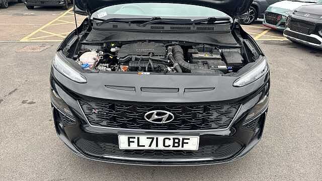 Hyundai KONA 1.0 TGDi 48V MHEV N Line 5dr Petrol Hatchback Black