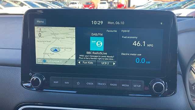 Hyundai KONA 1.6 GDi Hybrid Premium SE 5dr DCT Hybrid Hatchback Grey