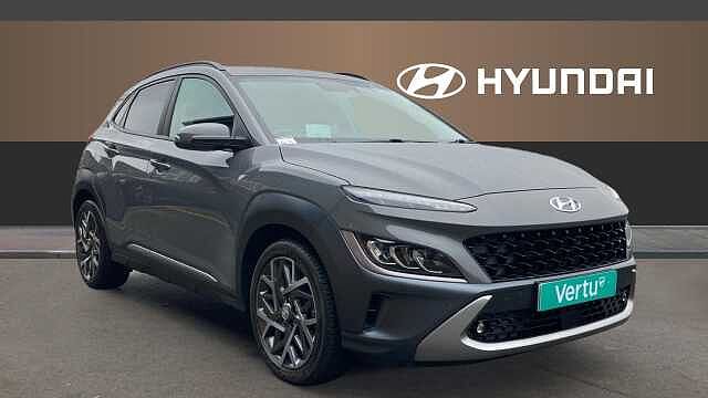 Hyundai KONA 1.6 GDi Hybrid Ultimate 5dr DCT Hybrid Hatchback Grey