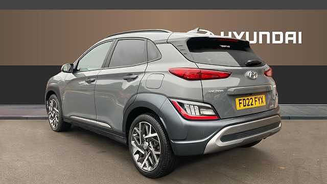 Hyundai KONA 1.6 GDi Hybrid Ultimate 5dr DCT Hybrid Hatchback Grey