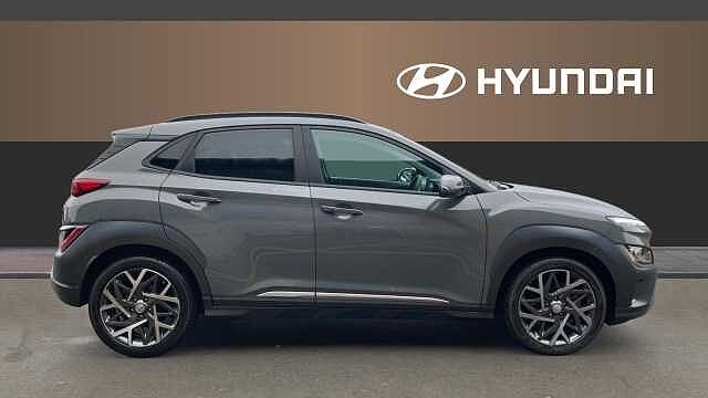 Hyundai KONA 1.6 GDi Hybrid Ultimate 5dr DCT Hybrid Hatchback Grey