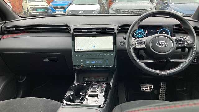 Hyundai TUCSON 1.6 TGDi Hybrid 230 N Line S 5dr 2WD Auto Hybrid Estate White