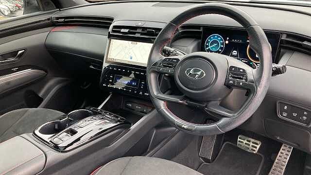 Hyundai TUCSON 1.6 TGDi Hybrid 230 N Line S 5dr 2WD Auto Hybrid Estate White