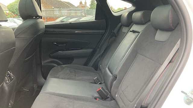 Hyundai TUCSON 1.6 TGDi Hybrid 230 N Line S 5dr 2WD Auto Hybrid Estate White