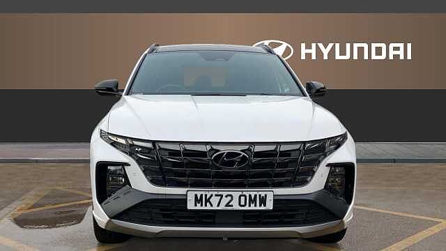 Hyundai TUCSON 1.6 TGDi Hybrid 230 N Line S 5dr 2WD Auto Hybrid Estate White