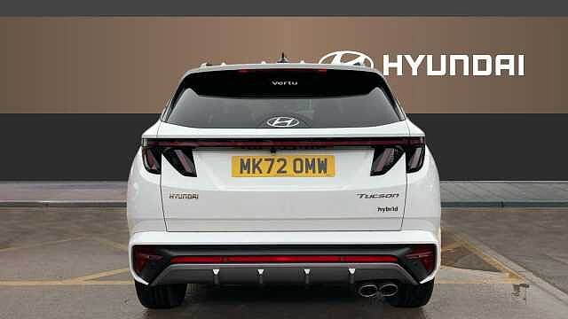 Hyundai TUCSON 1.6 TGDi Hybrid 230 N Line S 5dr 2WD Auto Hybrid Estate White