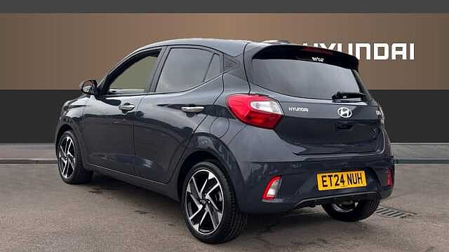 Hyundai I10 1.0 [63] Premium 5dr Auto [Nav] Petrol Hatchback Grey