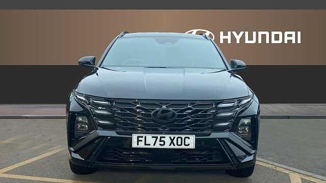 Hyundai TUCSON 1.6T Plug-in Hybrid N Line 5dr Auto Estate Pearl - Abyss Black