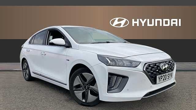Hyundai IONIQ 1.6 GDi Hybrid Premium SE 5dr DCT Hybrid Hatchback White