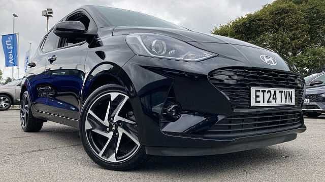 Hyundai I10 1.0 [63] Premium 5dr Auto [Nav] Petrol Hatchback Black