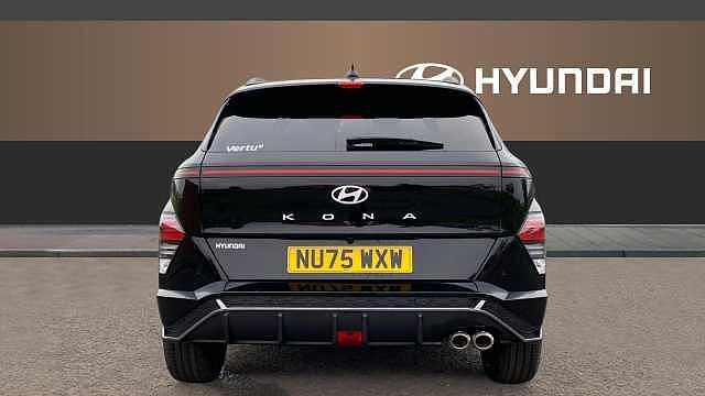 Hyundai KONA 1.6T N Line S 5dr DCT Petrol Hatchback Pearl - Abyss Black
