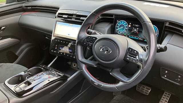 Hyundai TUCSON 1.6 TGDi Plug-in Hybrid N Line 5dr 4WD Auto Estate Grey