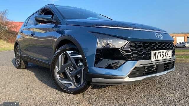 Hyundai BAYON 1.0 TGDi [90] Tech Line 5dr Petrol Hatchback Vibrant Blue - Pearl