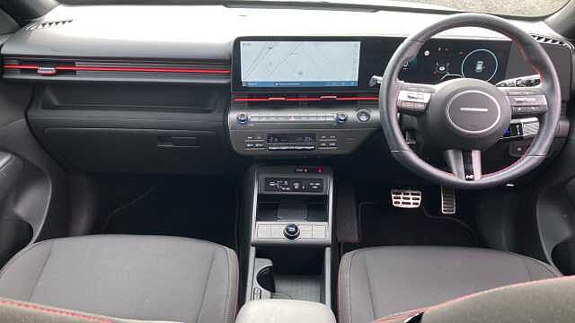 Hyundai KONA 160kW N Line 65kWh 5dr Auto Electric Hatchback Special Solid - Atlas White