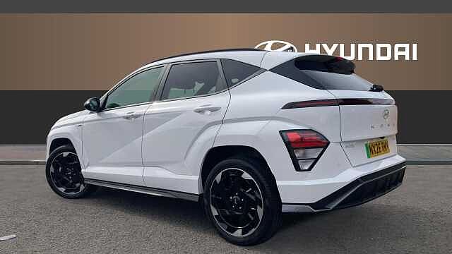Hyundai KONA 160kW N Line 65kWh 5dr Auto Electric Hatchback Special Solid - Atlas White