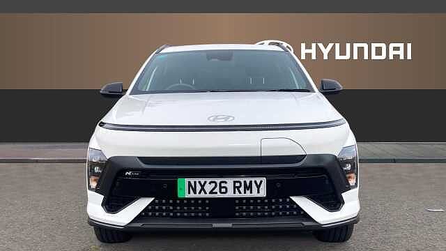 Hyundai KONA 160kW N Line 65kWh 5dr Auto Electric Hatchback Special Solid - Atlas White