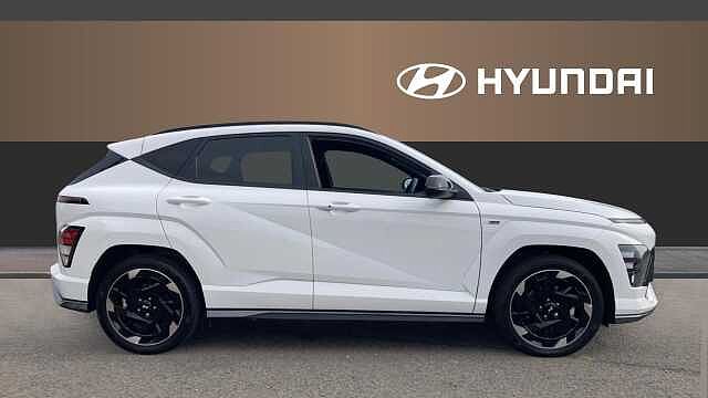 Hyundai KONA 160kW N Line 65kWh 5dr Auto Electric Hatchback Special Solid - Atlas White