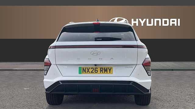 Hyundai KONA 160kW N Line 65kWh 5dr Auto Electric Hatchback Special Solid - Atlas White