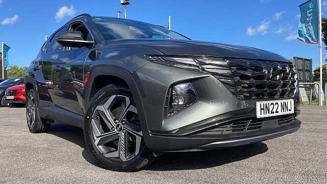 Hyundai TUCSON 1.6 TGDi Hybrid 230 Premium 5dr 2WD Auto Hybrid Estate Grey