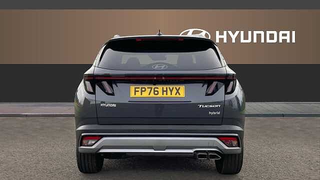 Hyundai TUCSON 1.6T 239 Hybrid Black Line 5dr Auto Hybrid Estate Grey