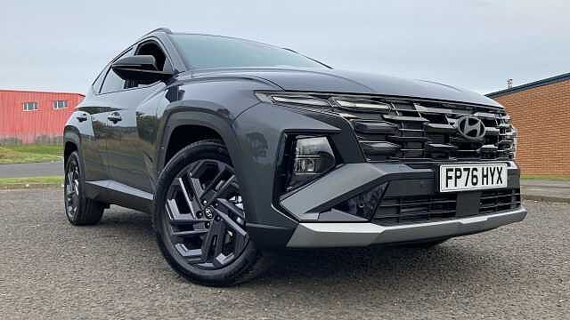 Hyundai TUCSON 1.6T 239 Hybrid Black Line 5dr Auto Hybrid Estate Grey