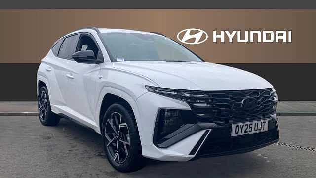 Hyundai TUCSON 1.6T Hybrid N Line 5dr Auto Hybrid Estate White