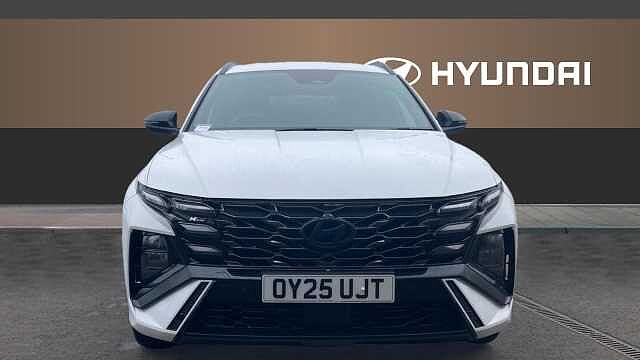 Hyundai TUCSON 1.6T Hybrid N Line 5dr Auto Hybrid Estate White