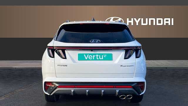 Hyundai TUCSON 1.6 TGDi N Line S 5dr 2WD Petrol Estate White