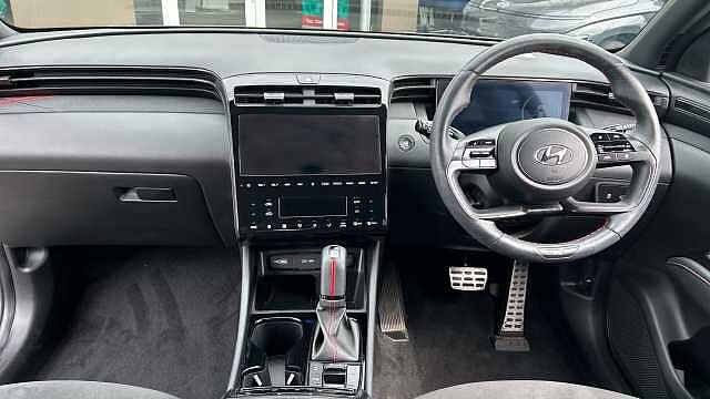 Hyundai TUCSON 1.6 TGDi 48V MHD 180 N Line S 5dr 4WD DCT Petrol Estate Grey