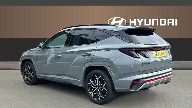 Hyundai TUCSON 1.6 TGDi 48V MHD 180 N Line S 5dr 4WD DCT Petrol Estate Grey
