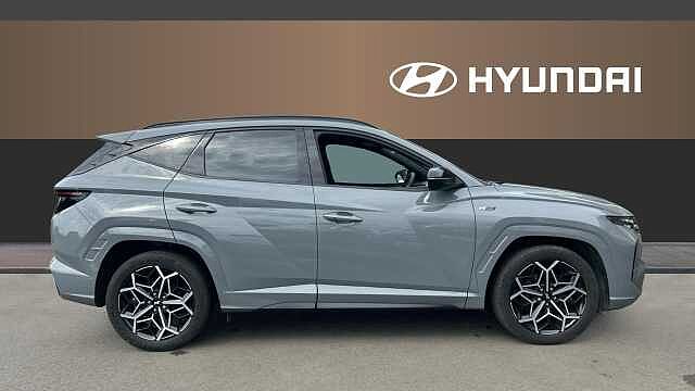 Hyundai TUCSON 1.6 TGDi 48V MHD 180 N Line S 5dr 4WD DCT Petrol Estate Grey