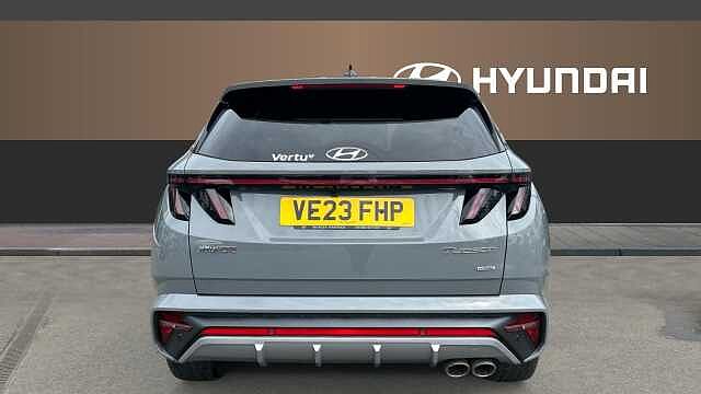 Hyundai TUCSON 1.6 TGDi 48V MHD 180 N Line S 5dr 4WD DCT Petrol Estate Grey