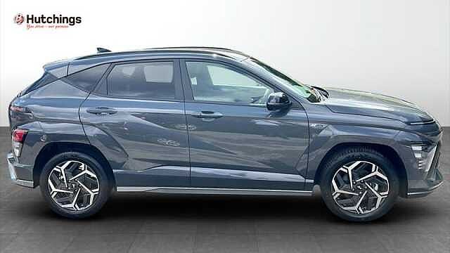 Hyundai KONA 1.6 T-GDi N Line S SUV 5dr Petrol Manual Euro 6 (s/s) (198 ps) Grey